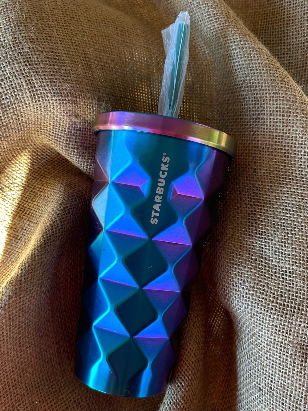 Starbucks Stainless Steel Geometrical Tumbler - 16oz